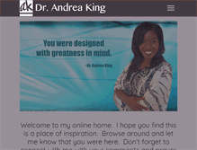 Tablet Screenshot of iamdrandrea.com